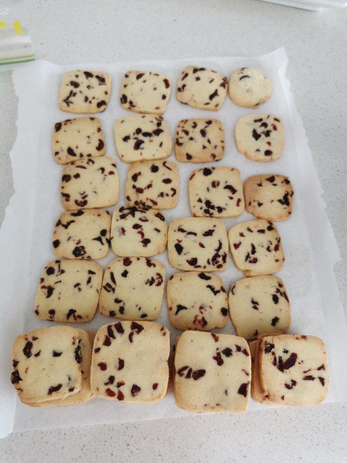 蔓越莓饼干 新手也不怕