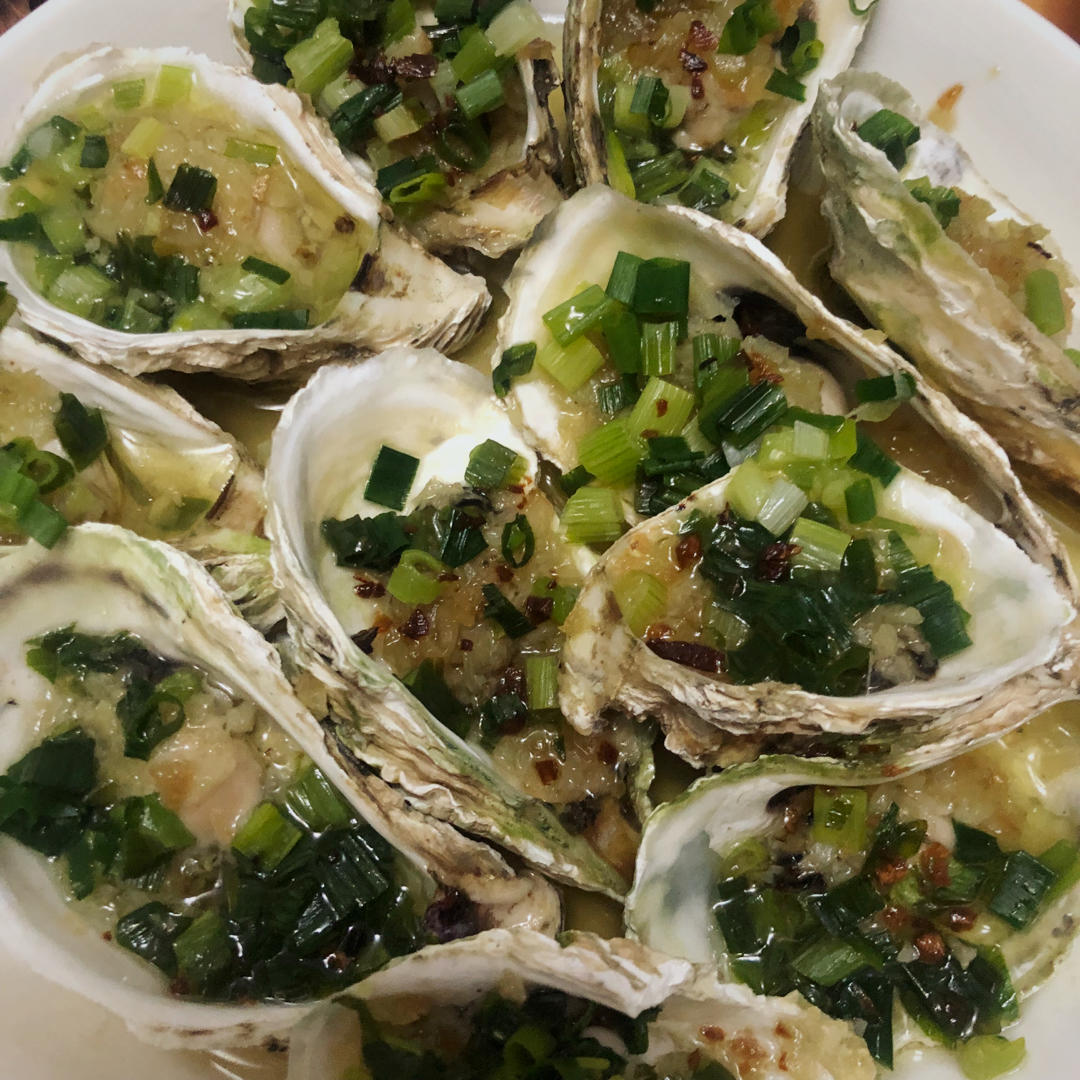 超简单～蒸蒜蓉生蚝
