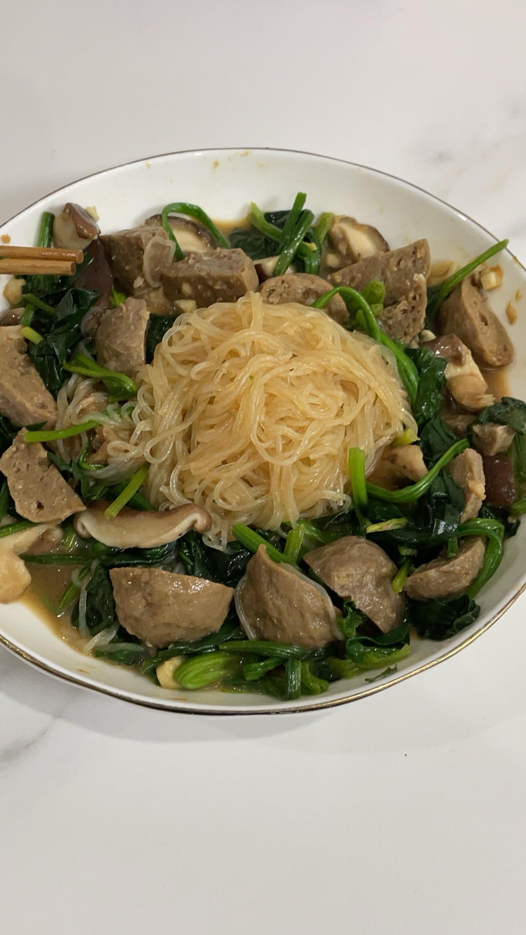 凉拌菠菜