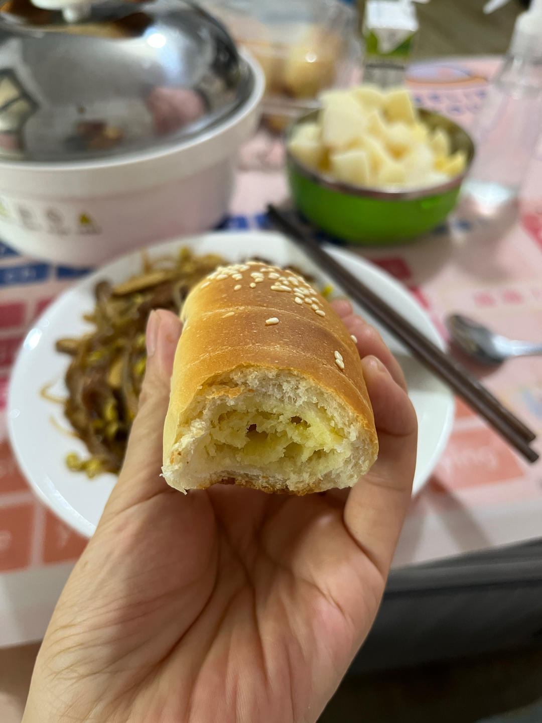 不用揉面！日式盐面包