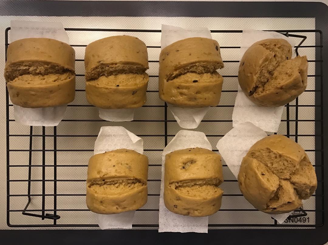 有料的红糖馒头（土豪包）