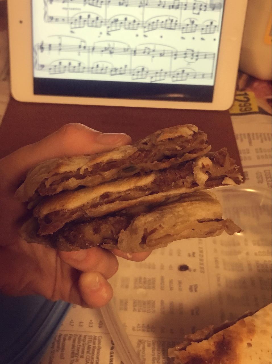 汤氏猪肉大葱肉饼