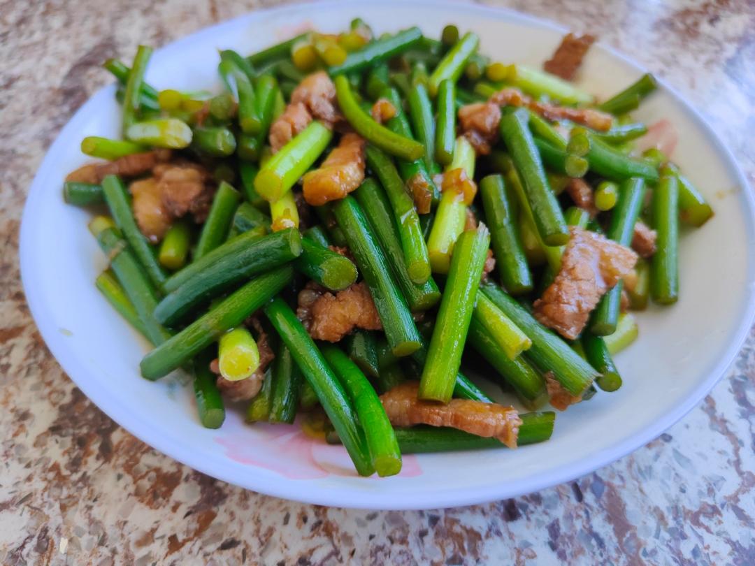 蒜薹炒肉