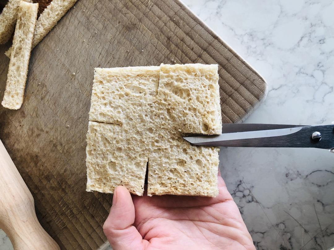 纯奶手撕吐司的做法 步骤1