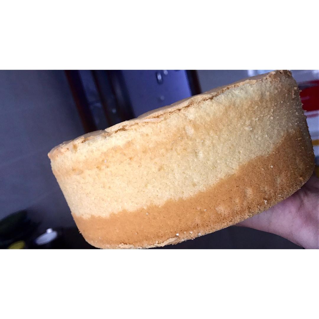 承重+口感都OK的戚风蛋糕坯子