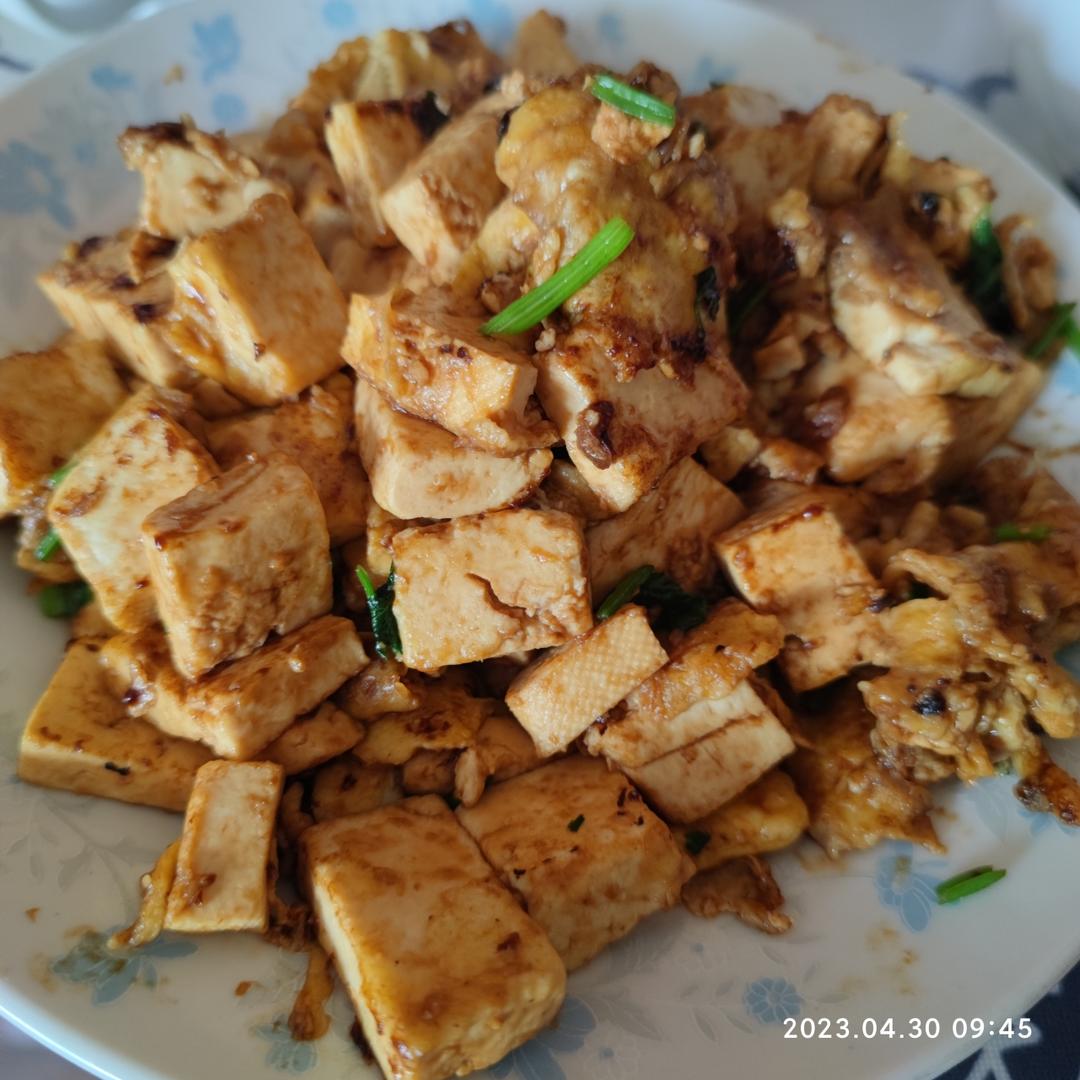 无敌好吃的香煎豆腐