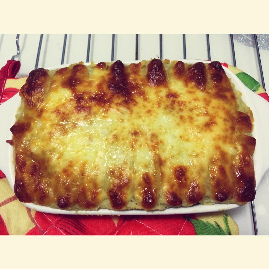 芝士奶油焗红薯