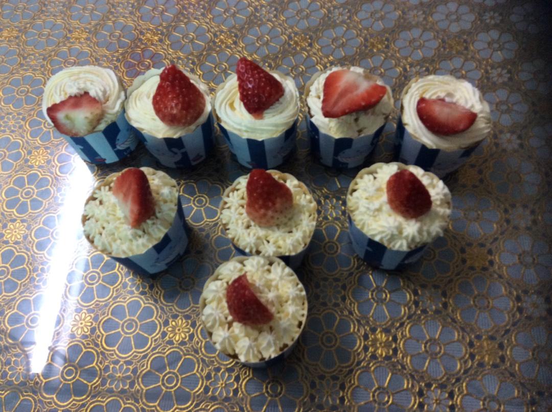 零失败~戚风纸杯小蛋糕🍰 ✨／8寸版戚风蛋糕