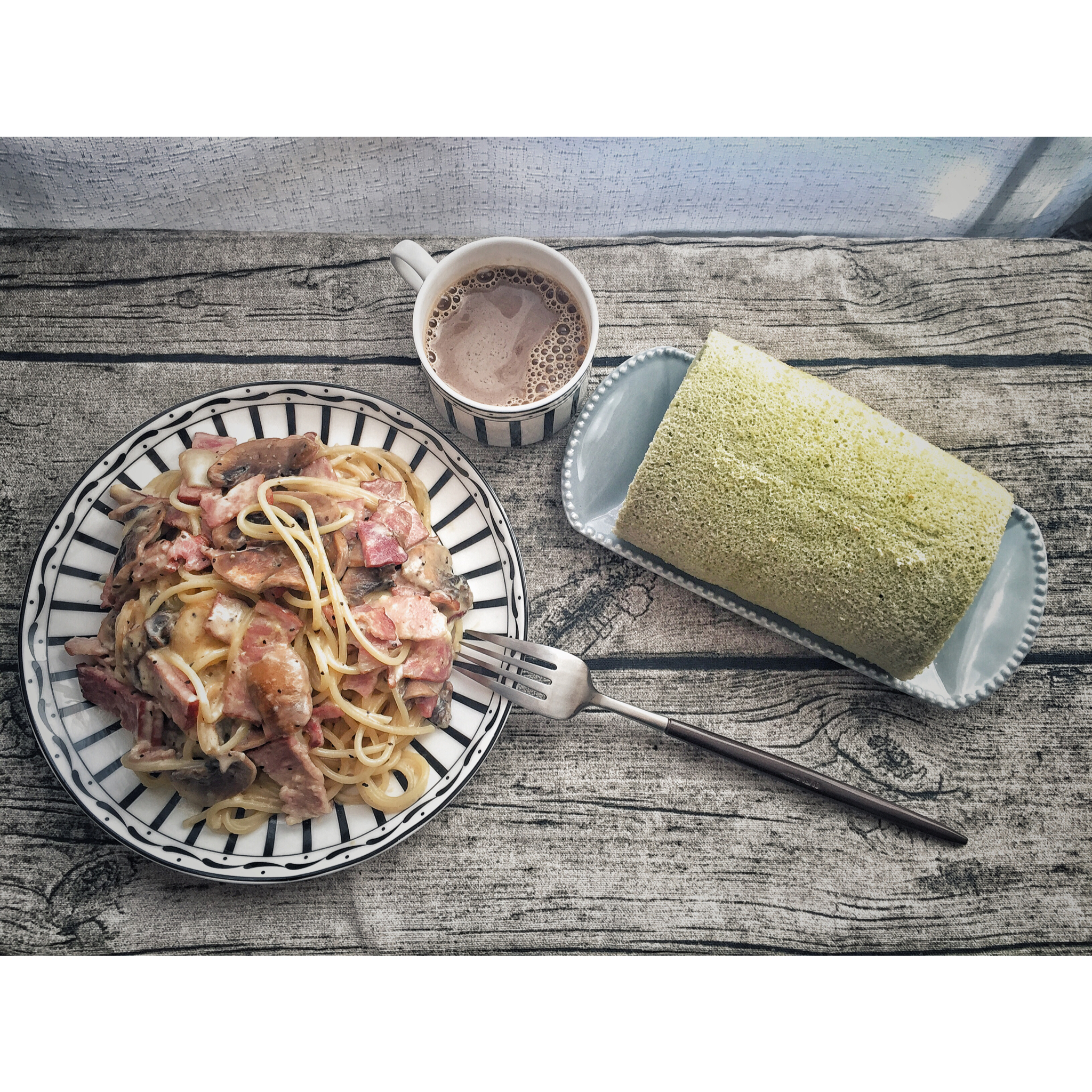 超简单的奶汁培根意面Carbonara