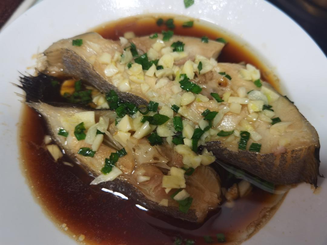 蒸鸦片鱼头（同鱼身做法一样）