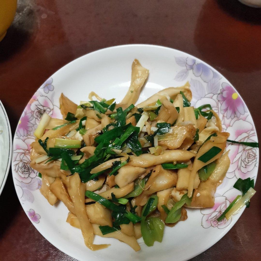 素炒平菇