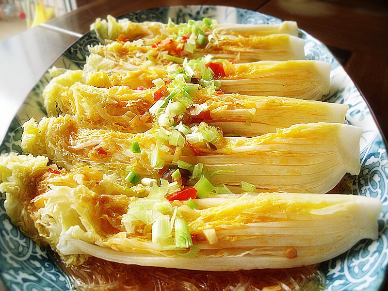 蒜蓉粉丝蒸娃娃菜