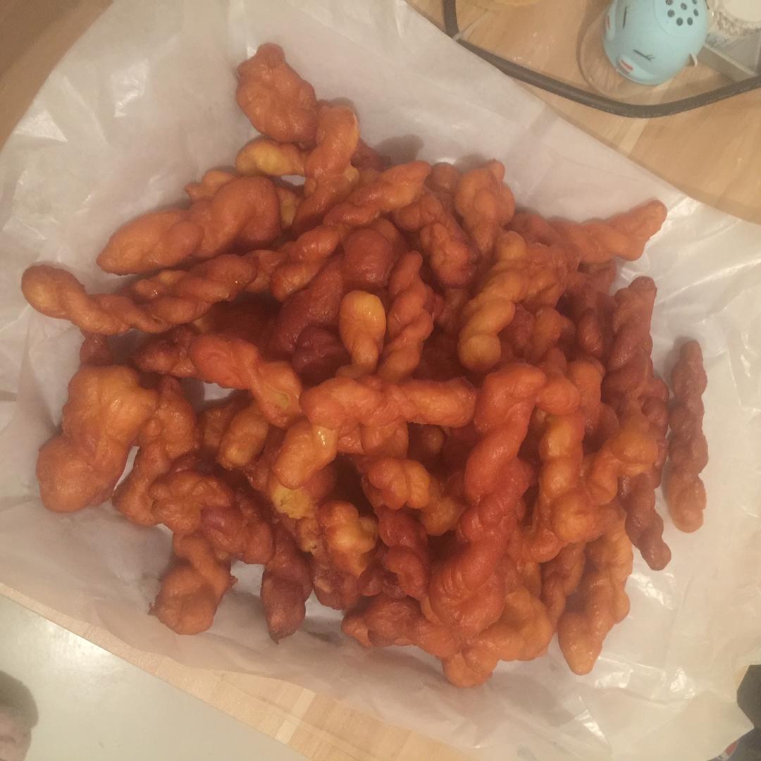 超级松软的奶香麻花