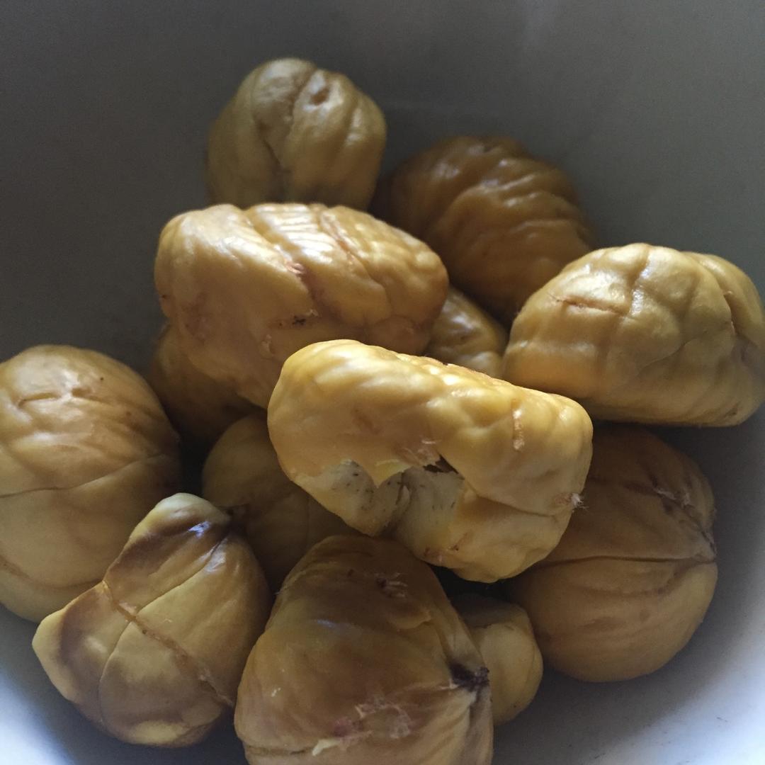 剥板栗最省事、最省时的方法