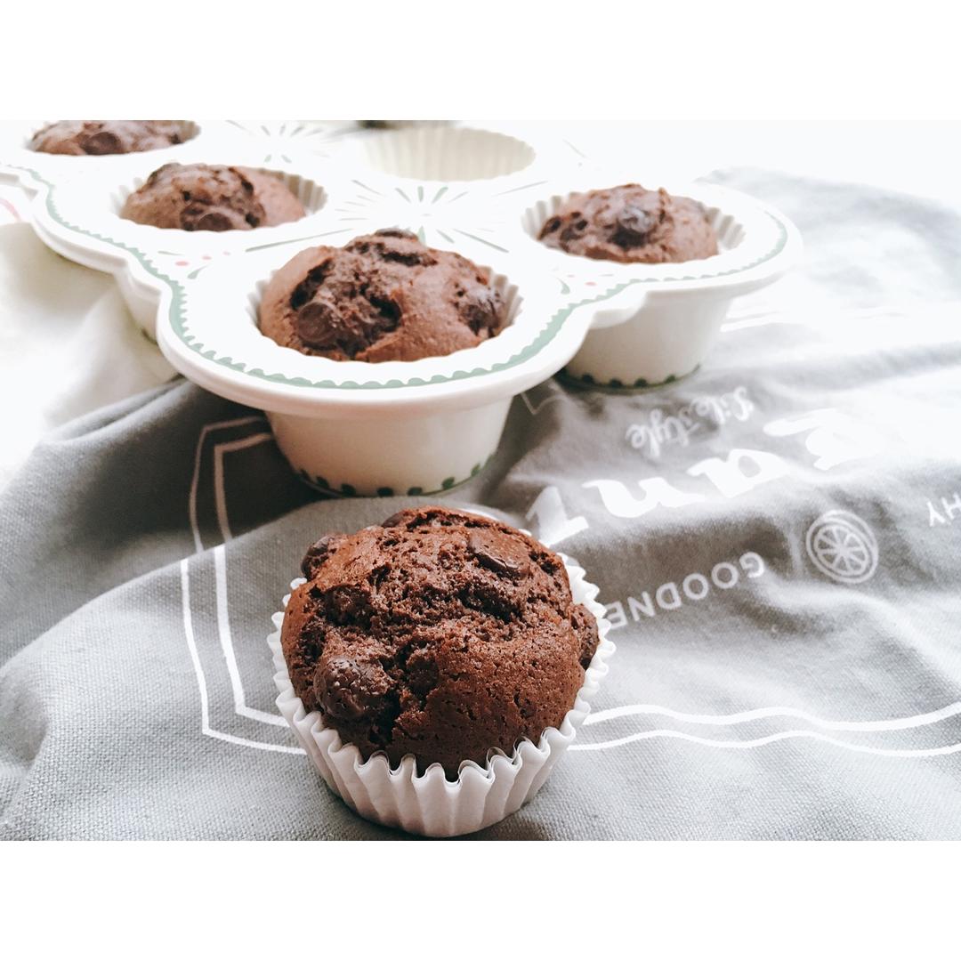 香橙可可杯子蛋糕（特别适合韩式裱花）