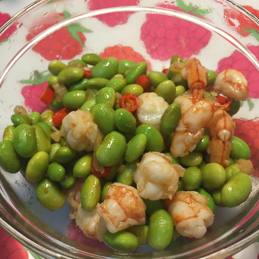 毛豆炒肉
