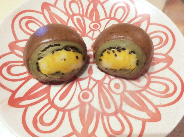 奇异果切面馒头