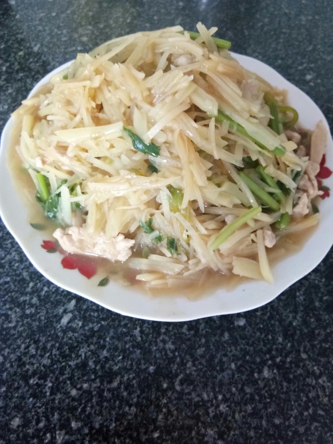 肉炒土豆丝