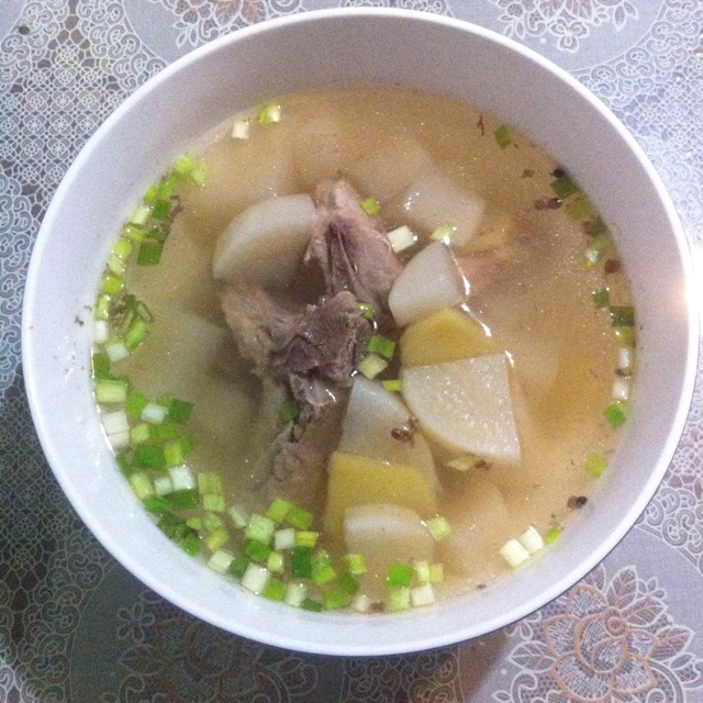 萝卜排骨汤