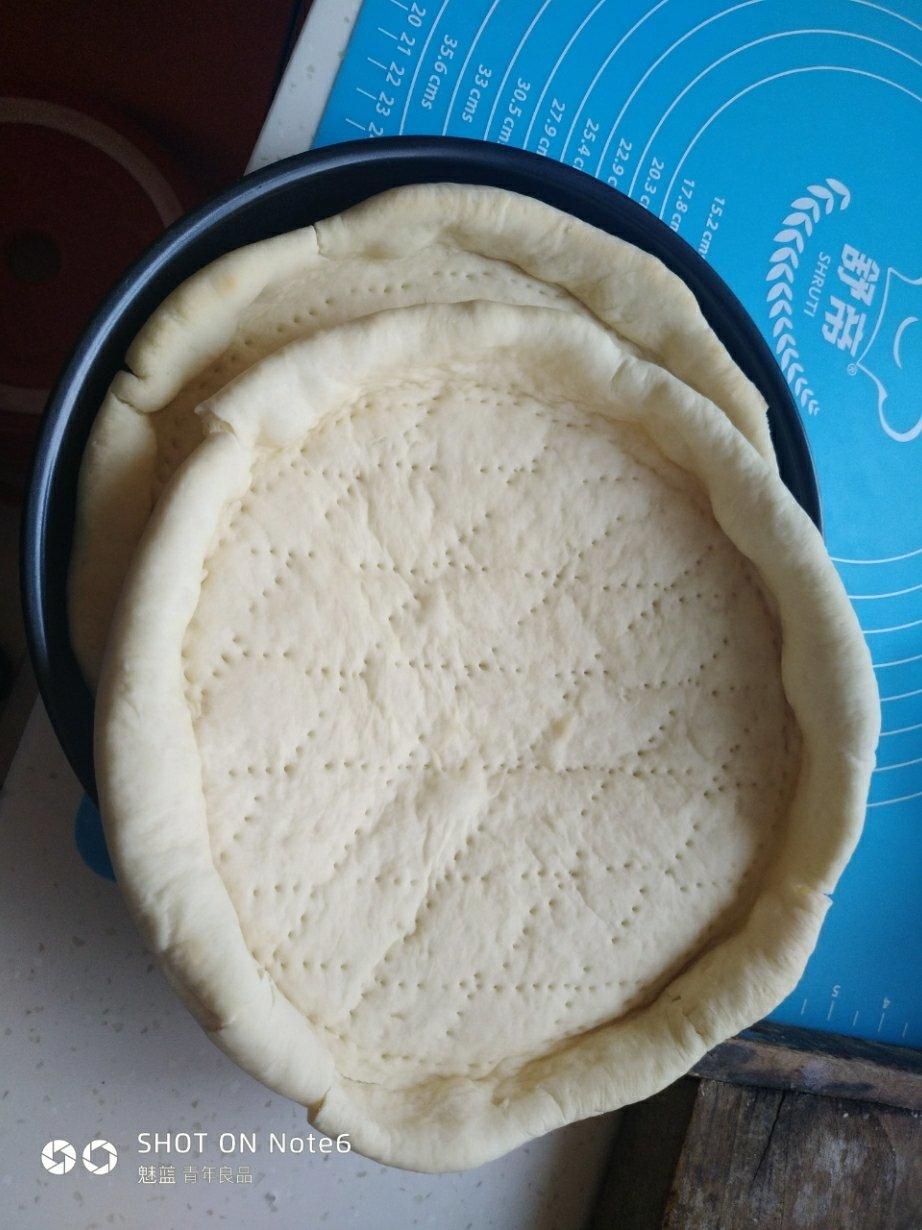 八寸披萨饼皮（四个）制作