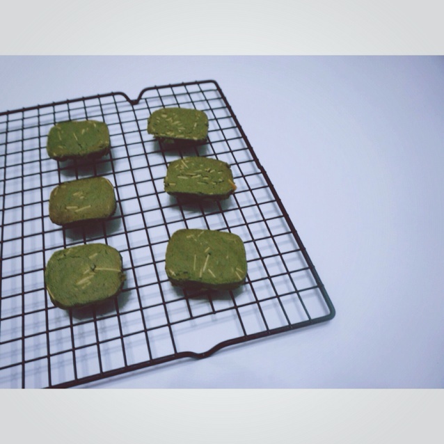 抹茶杏仁饼干