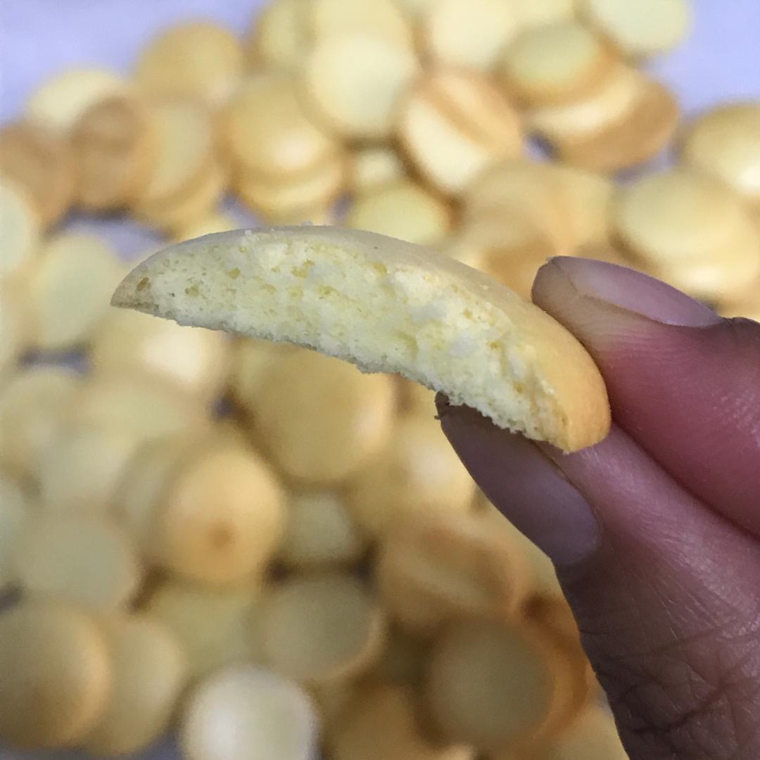低糖无油版婴儿零食—奶香蛋黄小饼干