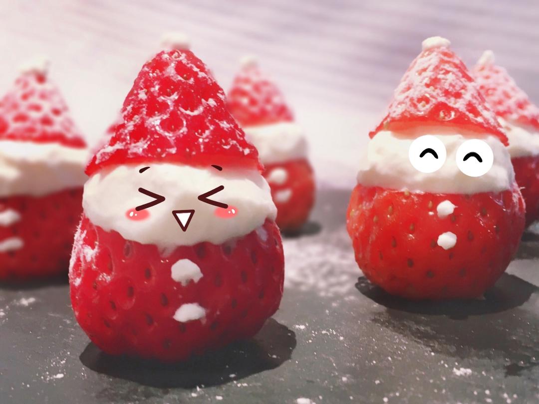 草莓圣诞老人、圣诞雪人