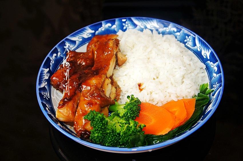 照烧鸡腿饭