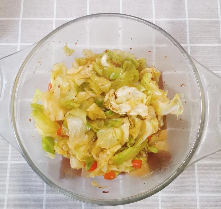 微波炉包菜
