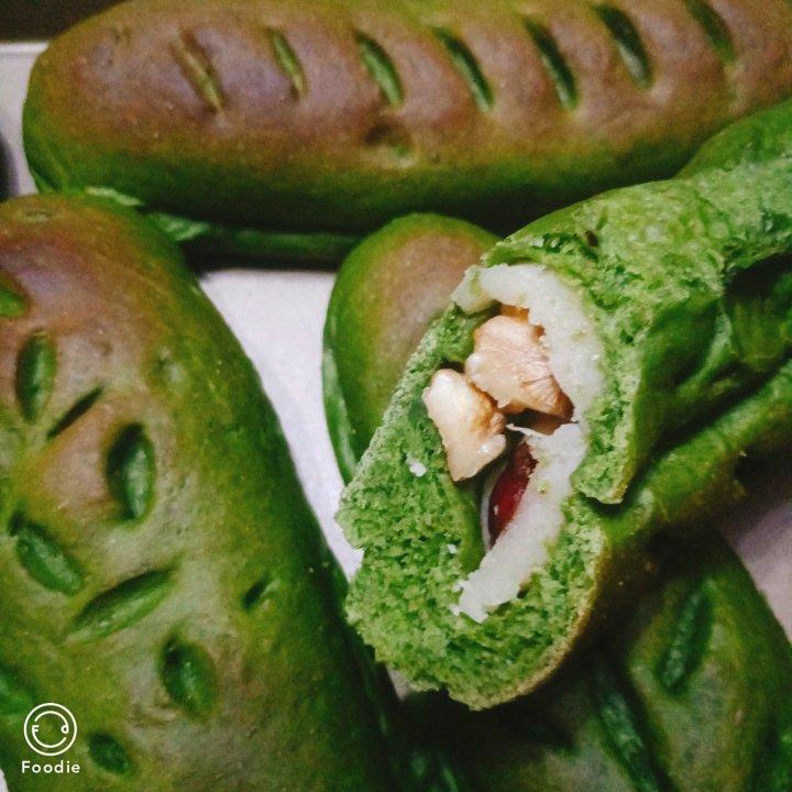 抹茶麻薯全麦软欧