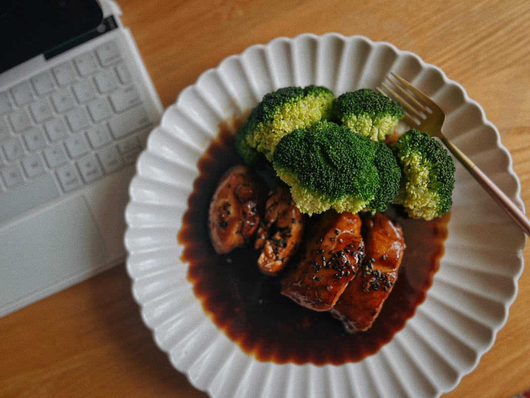 超美味的照烧鸡排饭