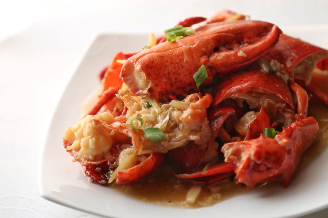 葱姜炒波士顿龙虾