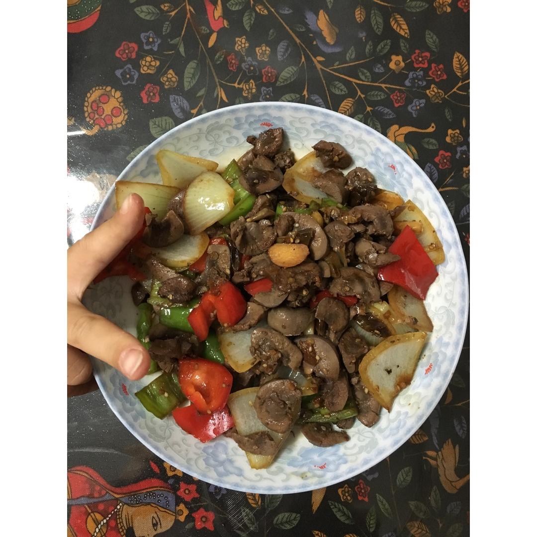 爆炒腰花
