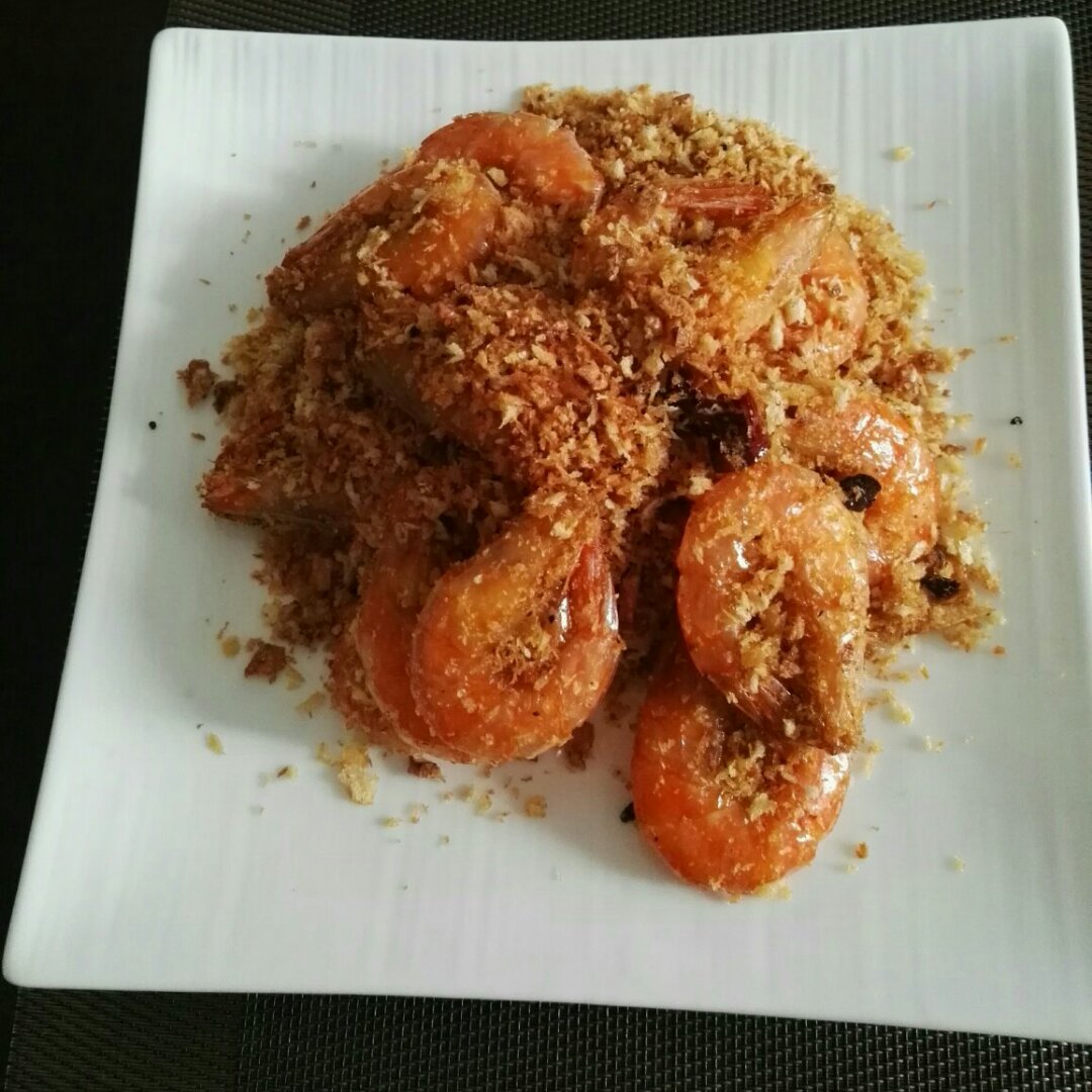 避风塘炒虾