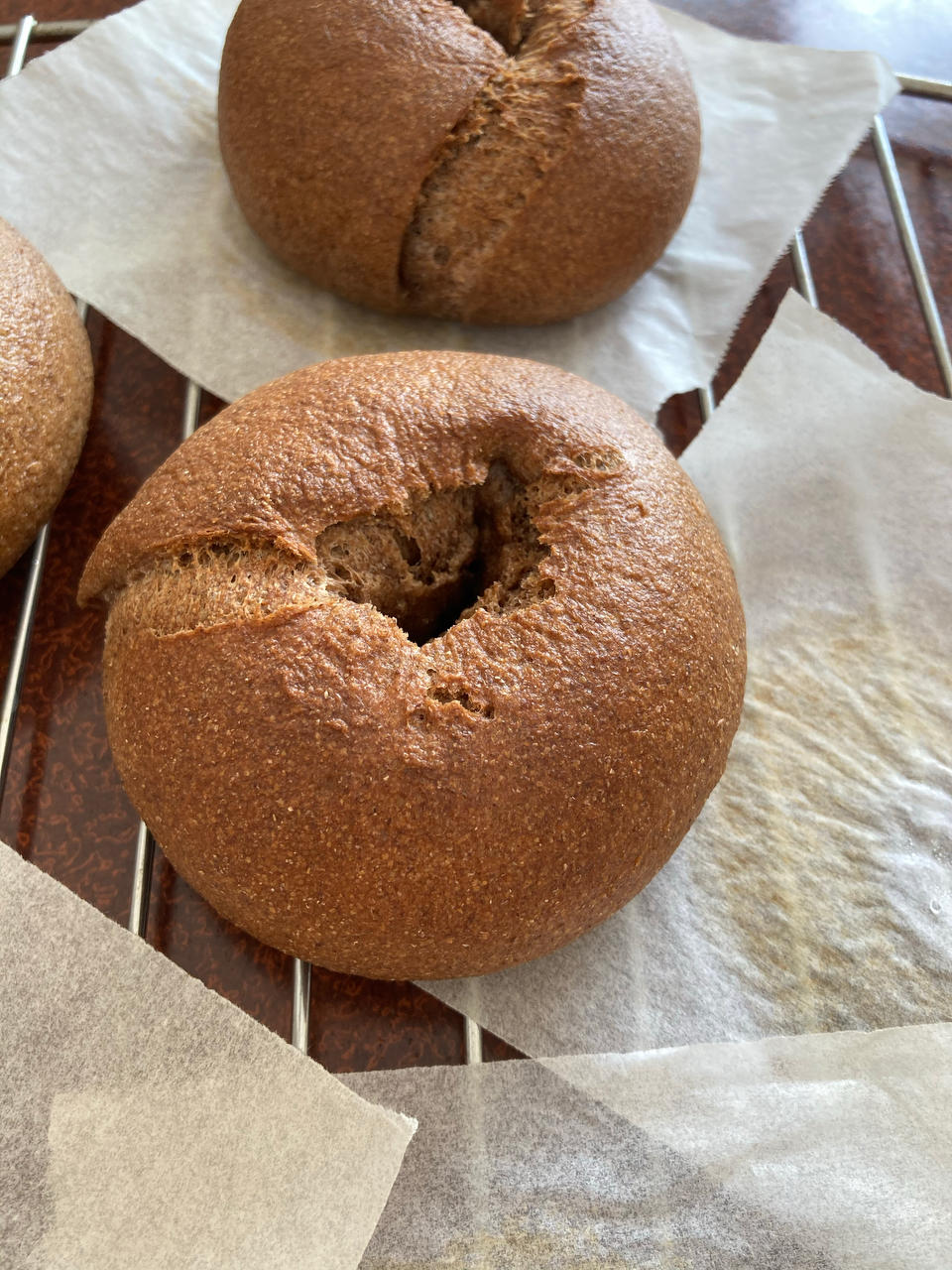 冷藏发酵80%全麦贝果