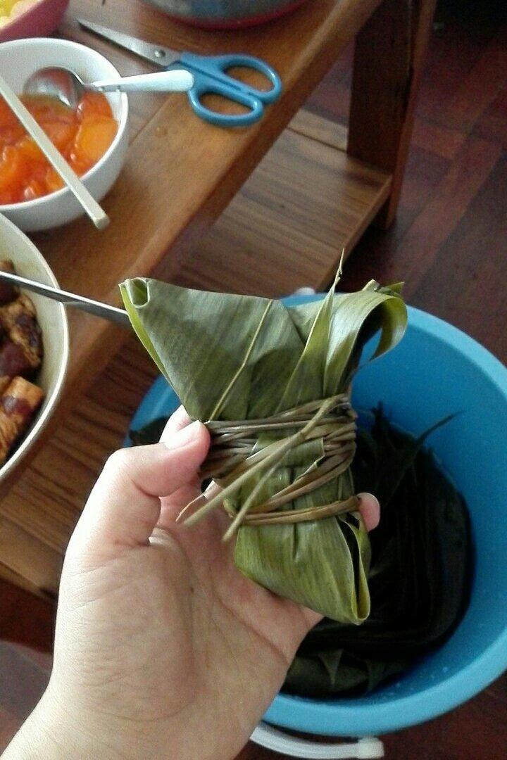 经典四角粽子包法