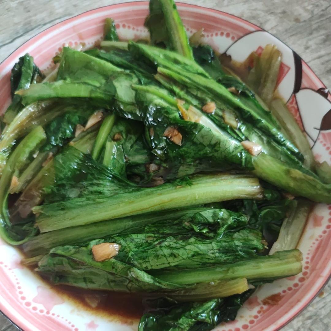 蒜蓉油麦菜（蚝油）