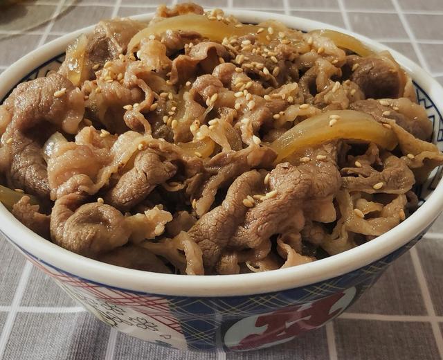 完美复刻吉野家肥牛饭牛丼