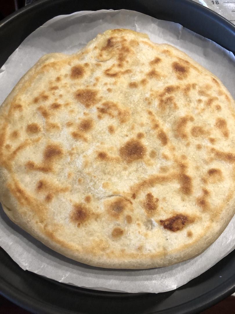 快手网红爆浆芝士香蕉饼
