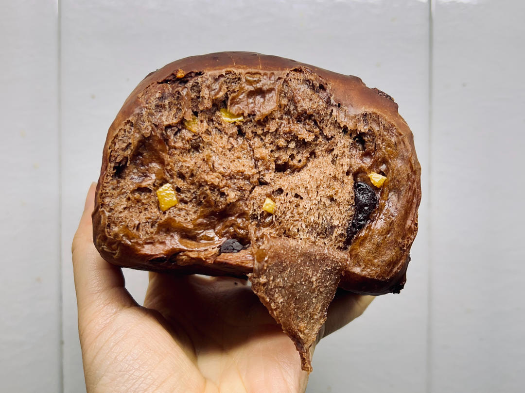 三倍浓郁的巧克力吐司