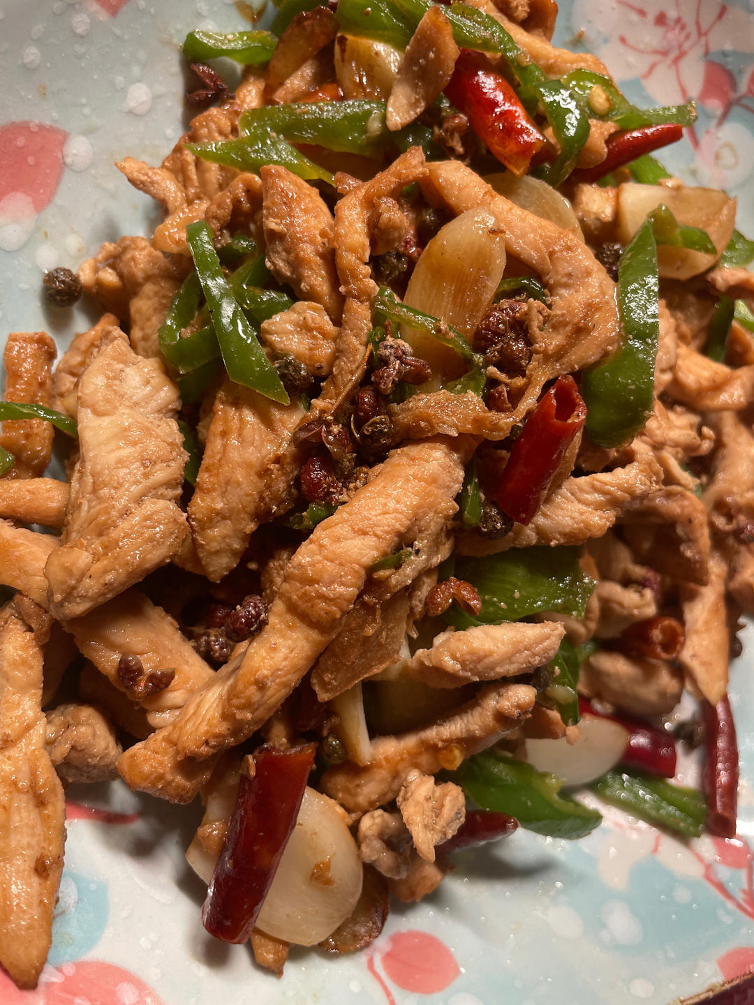 青椒炒鸡腿肉