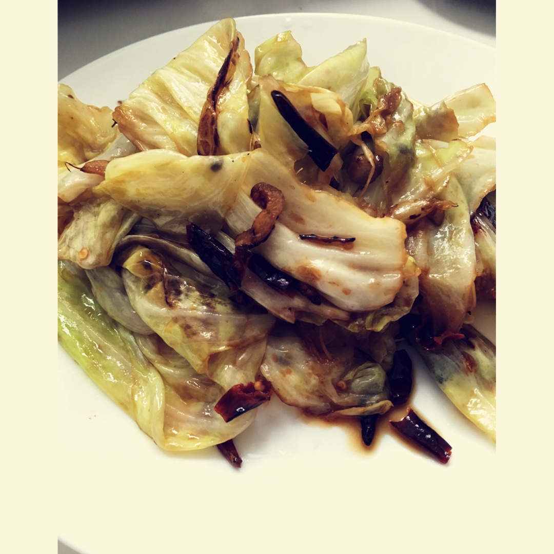 炝炒包心菜