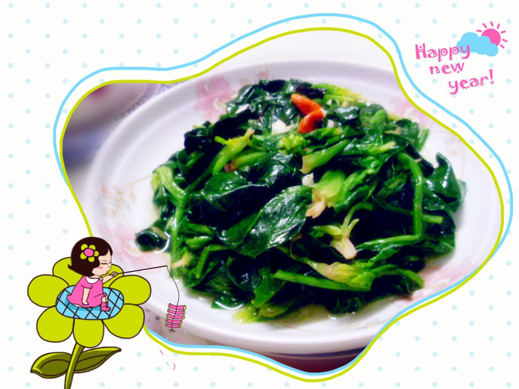 蒜蓉菠菜
