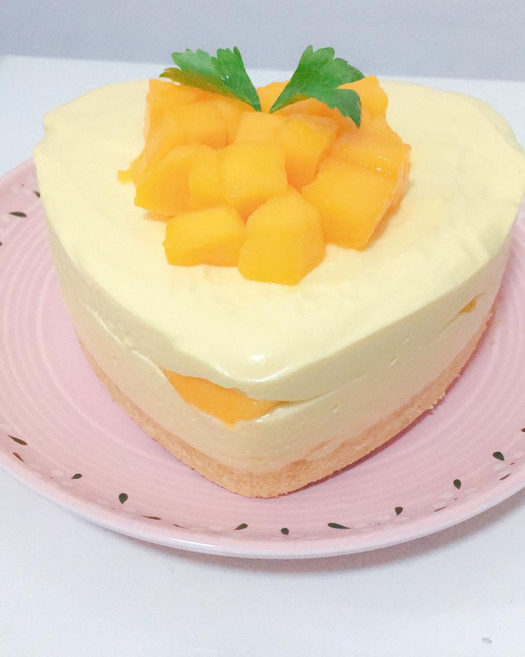 【视频】芒果慕斯（6寸） | 含镜面果胶配方