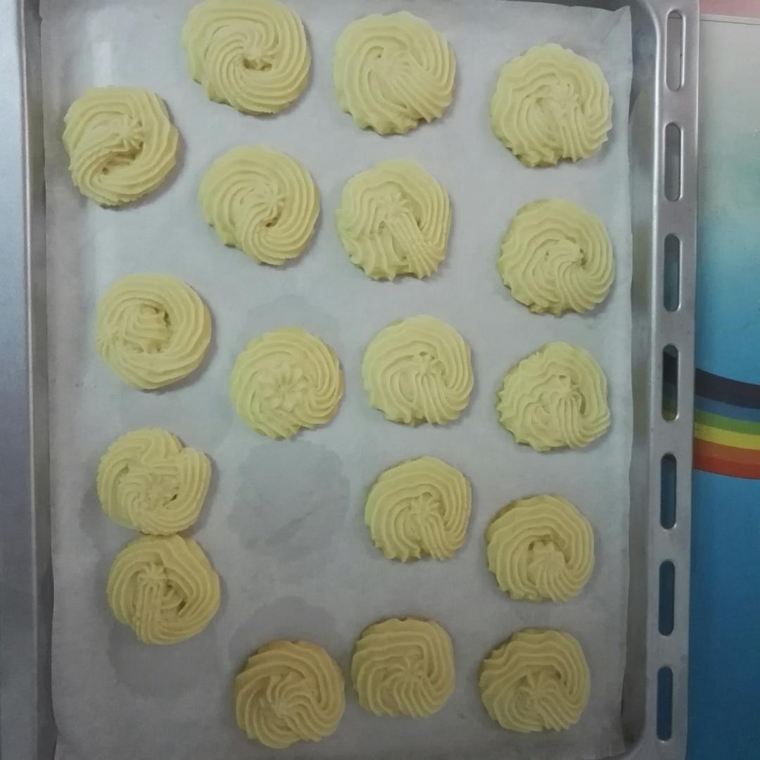 零失败花纹超级立体的黄油曲奇