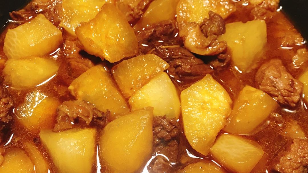 萝卜炖牛腩