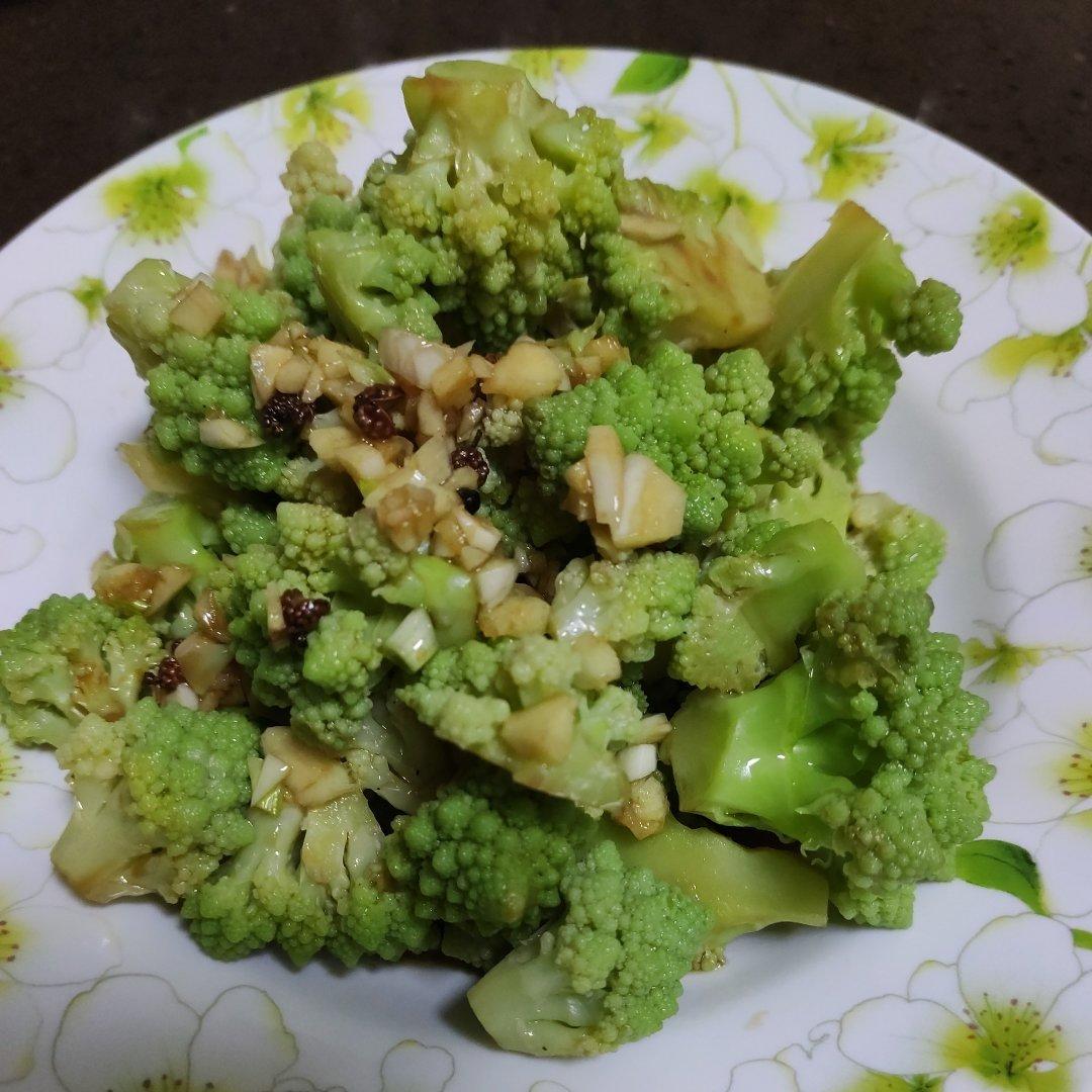 凉拌塔花菜