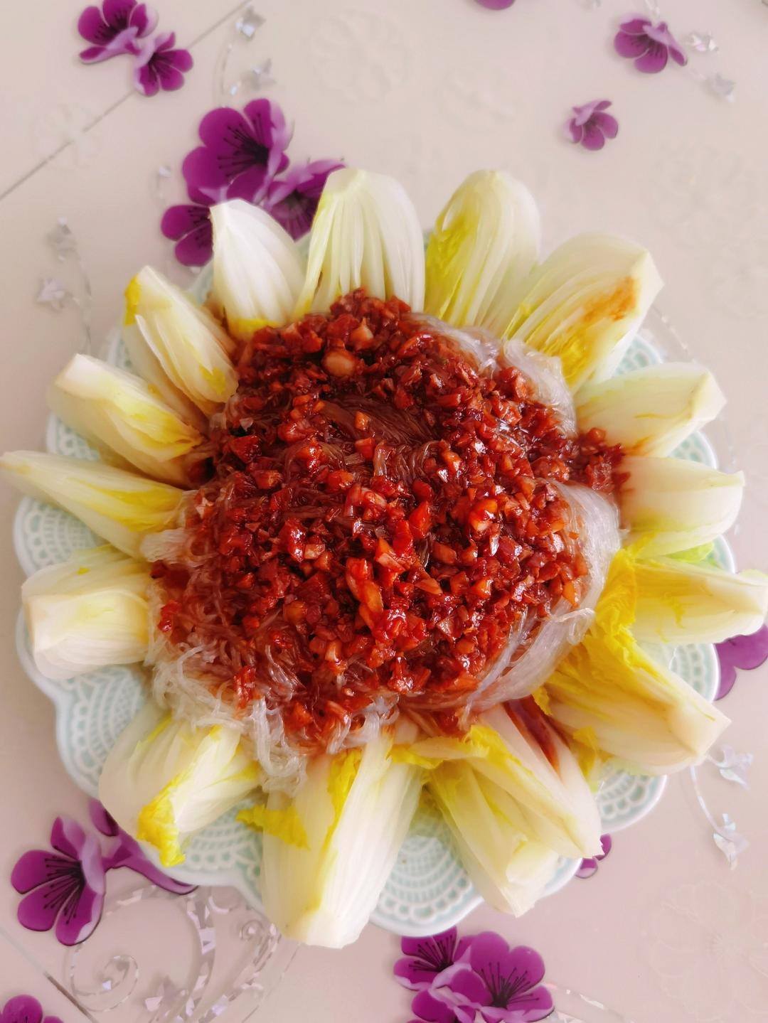 蒜蓉粉丝娃娃菜