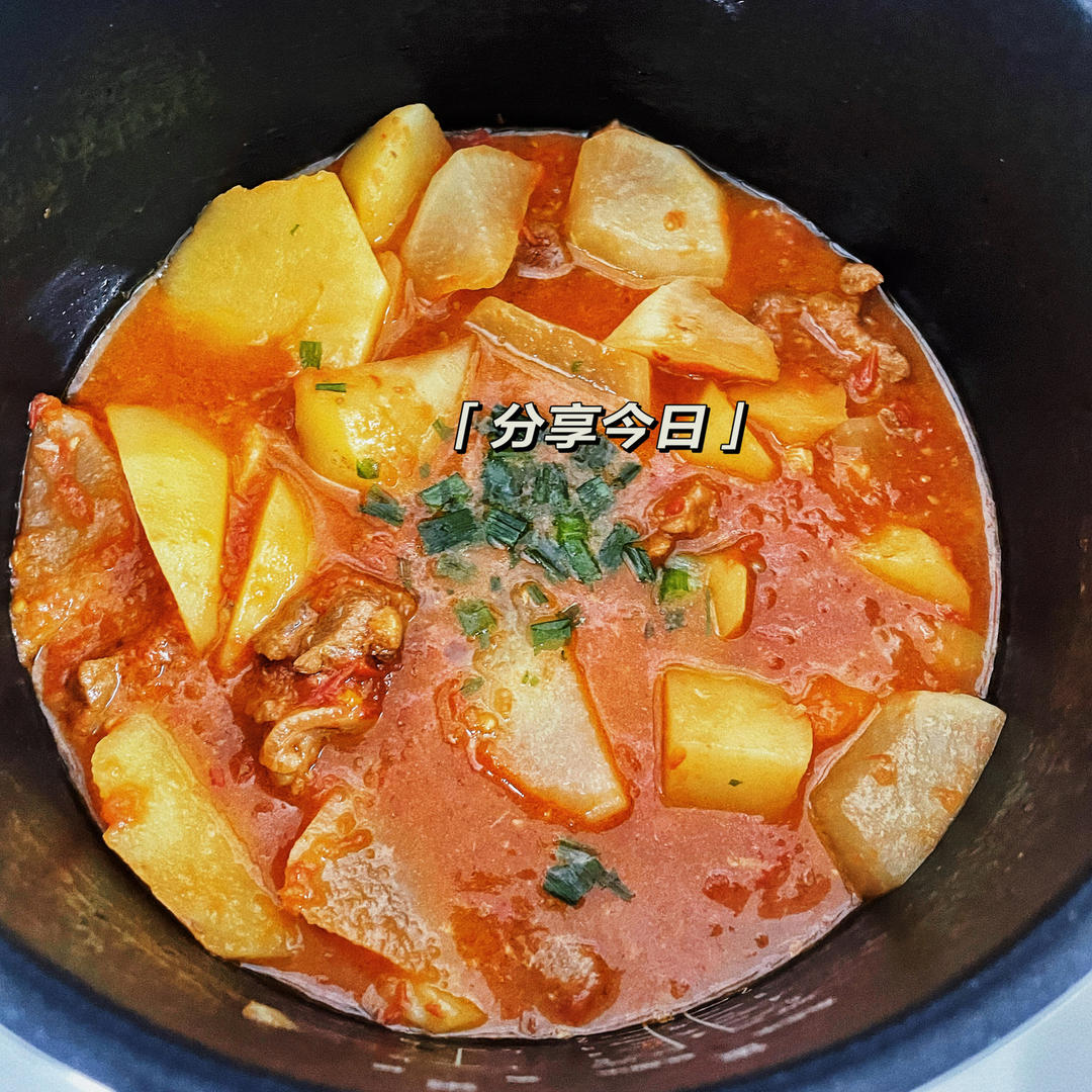 红烧牛肉土豆 （独家秘制）