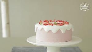 打卡烘焙·草莓蛋糕🍓的做法 步骤11